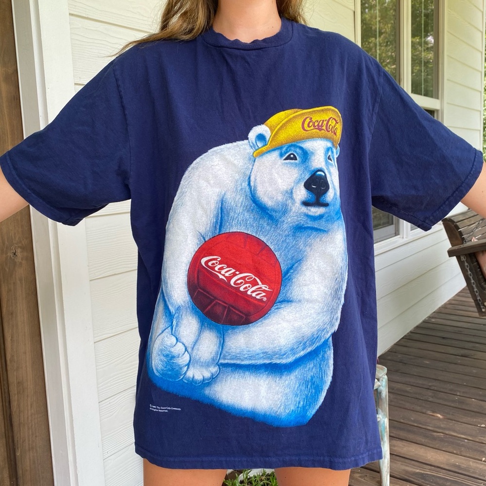Vintage 1995 Coca-Cola Polar Bear T-Shirt